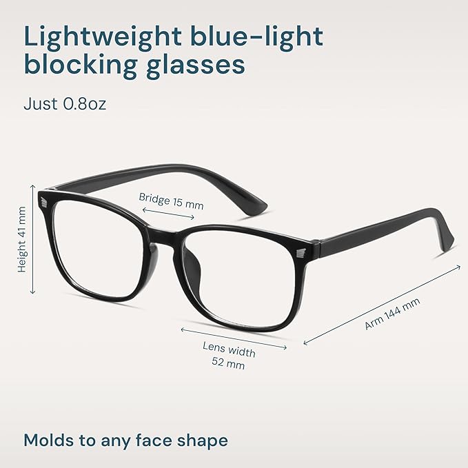 Gaoye Blue Light Blocking Glasses 2 Pack